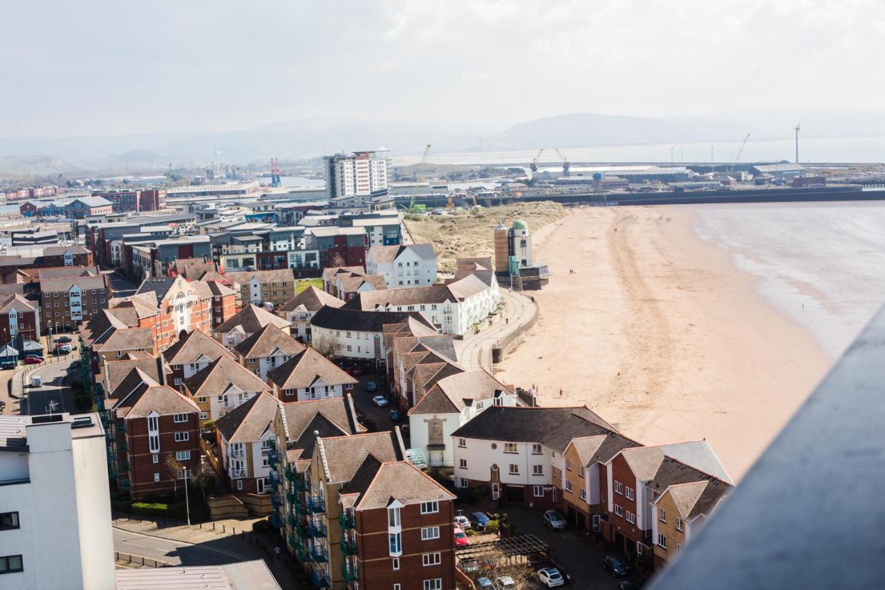 Panoramic View Apartment Swansea Exterior photo